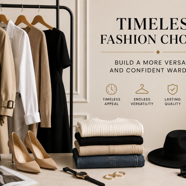 How Timeless Fashion Choices Build a More Versatile and Confident Wardrobe