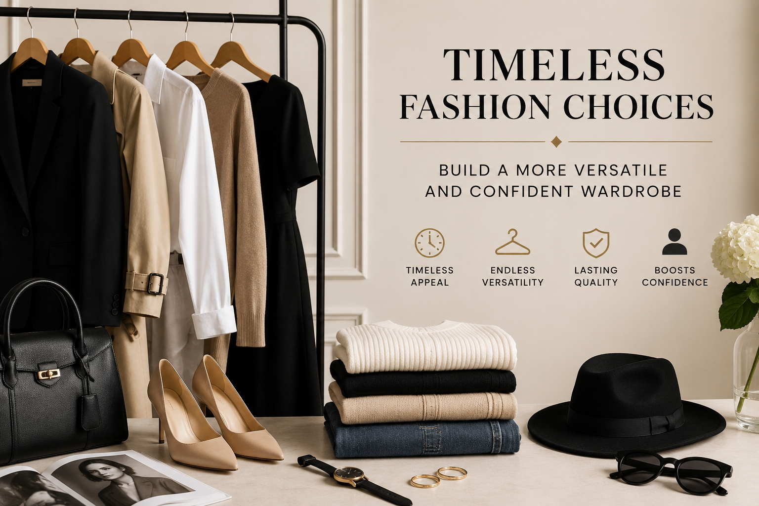 How Timeless Fashion Choices Build a More Versatile and Confident Wardro