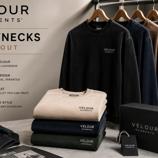 Why Velour Garments Crewnecks Stand Out