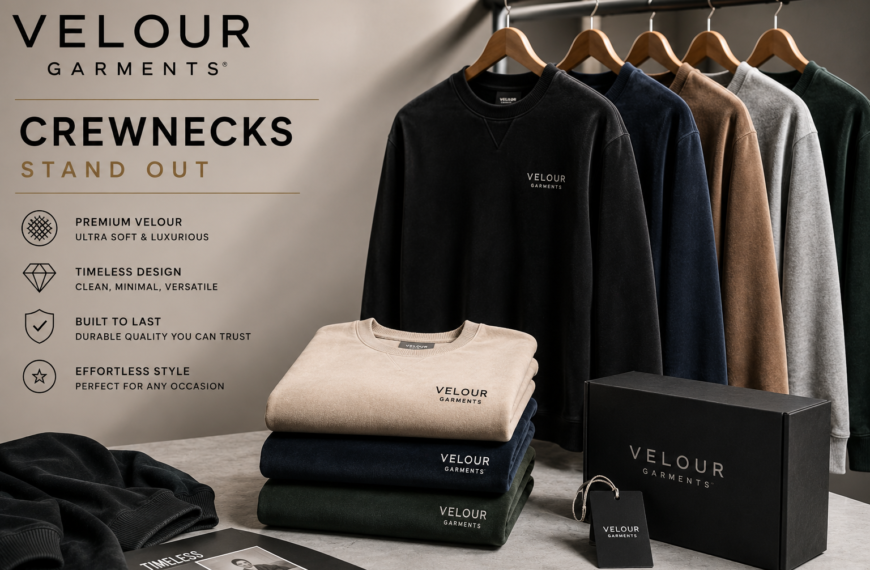 Why Velour Garments Crewnecks Stand Out