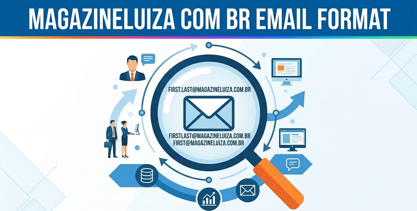 Magazineluiza com br Email Format Mean